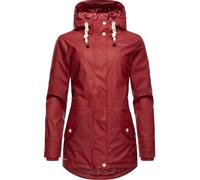 Navahoo Mujer Funktions-Jacke Abrigo de Lluvia Parka Impermeable Oceans Corazón