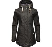 Navahoo Mujer Funktions-Jacke Abrigo de Lluvia Parka Impermeable Oceans Corazón