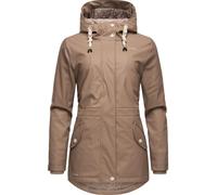 Navahoo Mujer Funktions-Jacke Abrigo de Lluvia Parka Impermeable Oceans Corazón