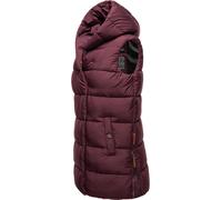 Navahoo Mujer Transición Exterior Chaleco Chaqueta con Capucha Acolchado