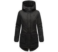 NAVAHOO Parca de entretiempo 'Brinjaa' negro, Talla XS
