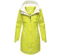 NAVAHOO Parca de entretiempo 'Xankaa' lima / blanco, Talla XL