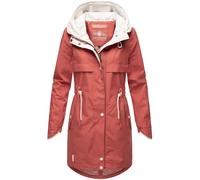 NAVAHOO Parca de entretiempo 'Xankaa' rojo pastel / blanco, Talla XXXL