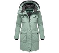 NAVAHOO Parca de invierno 'Eissturm 14' menta / negro L EUR