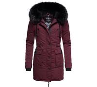 NAVAHOO Parca de invierno rojo vino XXL rojo vino