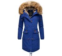 NAVAHOO Parca de invierno 'Rosinchen' añil / caramelo, Talla XS