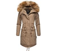 NAVAHOO Parca de invierno 'Rosinchen' marrón claro, Talla XS