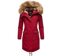 NAVAHOO Parca de invierno 'Rosinchen' rojo sangre, Talla XS