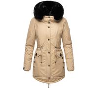 NAVAHOO Parca de invierno 'Sweety Deluxe' kitt / negro, Talla XS