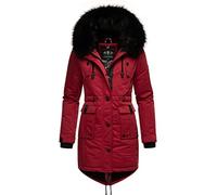 Navahoo Parka cálida de invierno con capucha Luluna Prc XS-XXL, rojo (blood red), XXL