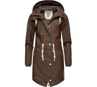 Navahoo Tropical Stormoo Anorak para Mujer, de Entretiempo, Parka Funcional, Impermeable, Varias Tallas Choco Oscuro M