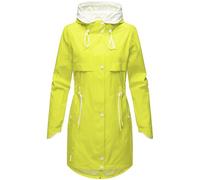 Navahoo Xankaa - Abrigo de entretiempo ligero para mujer, con capucha, talla S-3XL, verde lima, L