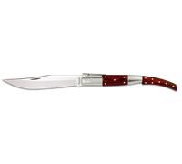 Navaja arabe. madera roja. hoja 21.5 cm