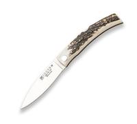 Navaja becada joker nc153, mango en asta de ciervo, hoja de 8 cm, herr