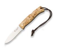 Navaja bushcraft joker artica nl156 con cachas en madera de abedul ri