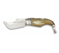 Albainox 01016 - Navaja Clásica Capaora Nº 0. Asta Toro. Hoja: 7.5 cm. Herramienta para Caza, Pesca, Camping, Outdoor, Supervivencia y Bushcraft
