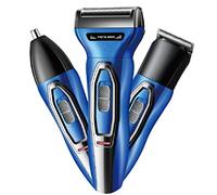 Navaja de carga ABS Cortador de cabello Máquina de afeitar tres en uno Prácticas herramientas de corte de pelo eléctricas multifuncionales simples para el hogar (calibre de alambre americano)