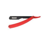 Navaja de Carril para Afeitado con Mango de Plástico | Color Rojo | Blessed
