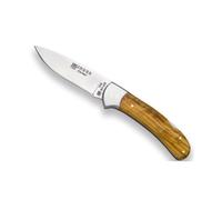 Navaja de caza joker 'cocker' no47, mango de olivo, virola inox, hoja