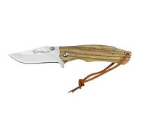 Navaja de madera ifield camper el29040, mango de madera zebra, hoja de