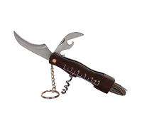 Navaja de recolección de setas con sacacorchos | Navaja setera con kit multiusos que la hacen más completa | Fabricada en Albacete.