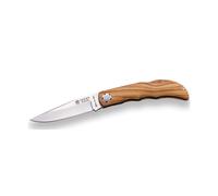 Navaja deportiva joker 'pointer' no68, mango de olivo, hoja de 9,5 cm
