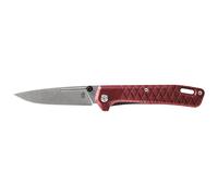 Gerber Navaja de bolsillo con clip para cinturón, Zilch, Longitud de la hoja: 7,9 cm, caucho/acero 7Cr17MoV, Rojo, 31-004069