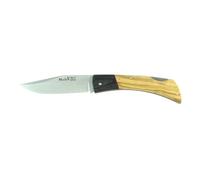 Navaja muela bt-9ol.m, con funda de cordura negra, cachas en madera na