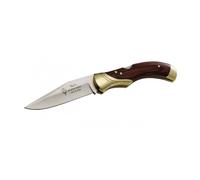 Navaja muela serie gl gl-10r, hoja de 9,5 cm, cachas de madera prensad