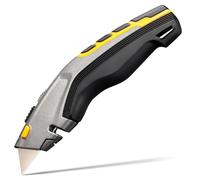 Navaja Multiusos, Cúter Retráctil de Metal Resistente, Mango Ligero con Compartimento for Hojas (con 3 Hojas)(*1)