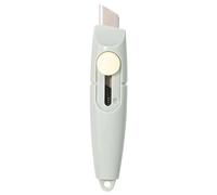 Navaja Multiusos Retráctil, Cúter Portátil con Hoja Pequeña for Cortar Cajas y Paquetes(Green)