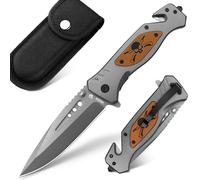 Navaja plegables, Navaja al aire libre de la supervivencia, Navaja del rescate, cuchillos de bolsillo afilados de la lámina del acero inoxidable