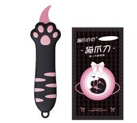 Navaja RetráCtil Con Forma De Pata De Gato Y Mango En Forma De Pata De Gato. Cortador De Bolsillo PortáTil Para Cajas, Cartones. Mini Abridor De Paquetes Multiusos Con DiseñO De Seguridad (Negro)