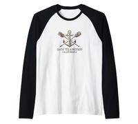 Naval de San Francisco California - San Francisco CA Camiseta Manga Raglan