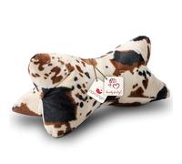 Navango® Almohada de Lectura con Estampado de Vaca | Lee Cómodamente y Cuida tu Postura I Cojín para Leer en la Cama y Sofá I 40 x 18 cm | Cojín Lectura | Cojines para Leer en la Cama