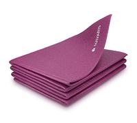 Navaris Esterilla de Yoga Antideslizante - Colchoneta de Gimnasia Plegable - 173 x 61 x 0.4 CM - Alfombra de Entrenamiento Deportes Gimnasia Pilates
