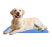 Navaris Esterilla Refrigerante Perros - Cama Refrescante para Perro 81 x 96 cm - Almohadilla Refrescante Perros Muy Resistente - Reversible de Gel - con Funda Extrafuerte Antifugas