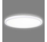 Navaris Lámpara LED de techo regulable - Iluminación redonda Ø 42 CM bajo consumo de 22 W y cambio de temperatura de color de luz fría a cálida