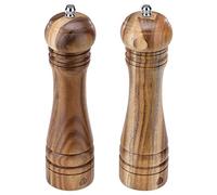 Navaris Molinillo de Sal y Pimienta - Diseño clásico - Madera de Acacia