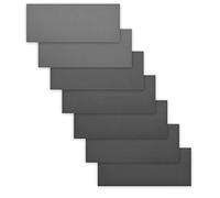 Navaris Papel Lija Madera - Set 42x Papeles de Lija de Granos del 800 a 3000 - Para Uso como Lijas al Agua y en Seco en Varias Superficies - 93 x 230 mm