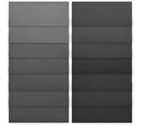 Navaris Papel Lija Madera - Set 84x Papeles de Lija de Granos del 120 a 3000 - Para Uso como Lijas al Agua y en Seco en Varias Superficies - 93 x 230 mm