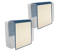 Navaris Set de 2X rascadores para Gatos - Protector de sofá contra arañazos de Gato y Perro - Rascador afilador de uñas de sisal en Azul