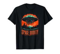 Nave Espacial Aterrizaje Bosque Tierra Camiseta