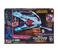 Hasbro - Marvel Guardianes de la Galaxia Vol. 3, Figura de acción con vehículo y Arma, Juguetes de superhéroes para niños y niñas