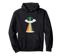 Nave Espacial OVNI secuestro alienígena, Divertido área Retro 51 UAP ET Regalo Sudadera con Capucha