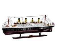Nave modelo Titanic madera modelo de nave marítima 80cm decoración no hay kit