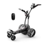 NAVEE Birdie 3X Carrito de Golf Eléctrico con Control Remoto y Seguimiento Automático Follow-Me, Batería para 36 Hoyos, Máxima Pendiente 25°, Ruedas Todoterreno, Plegable y Compacto