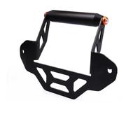 Navegació Soporte De Navegación Motocicleta para C400GT 2025 Kit De Extensión De Soporte para Manillar GPS De Aluminio CNC con Barra Transversal Soportes De Placa(Negro 2)