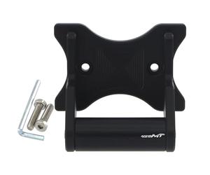 Navegació Soporte para Navegador De Moto para CFMOTO 450MT IBEX450 2024-2026 22 Mm para GPS Y Teléfono Móvil con Barra Transversal Soportes De Placa(Negro 1)