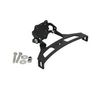 Navegació Soporte Teléfono Móvil con Navegador GPS Motocicleta para Moto para Guzzi Norge 1200 GT Stelvio NTX Extensible para Smartphone Soportes De Placa(Negro 1)